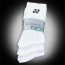 Yonex Socken weiß, 3er Pack